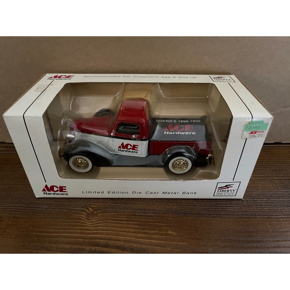 Liberty Classics Ace Hardware 1936 Dodge Pickup Diecast Coin Bank 72048 NIB